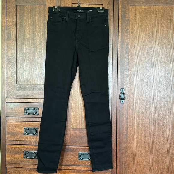 Black Fidelity Gwen High Super Skinny Jeans - Picture 4 of 8